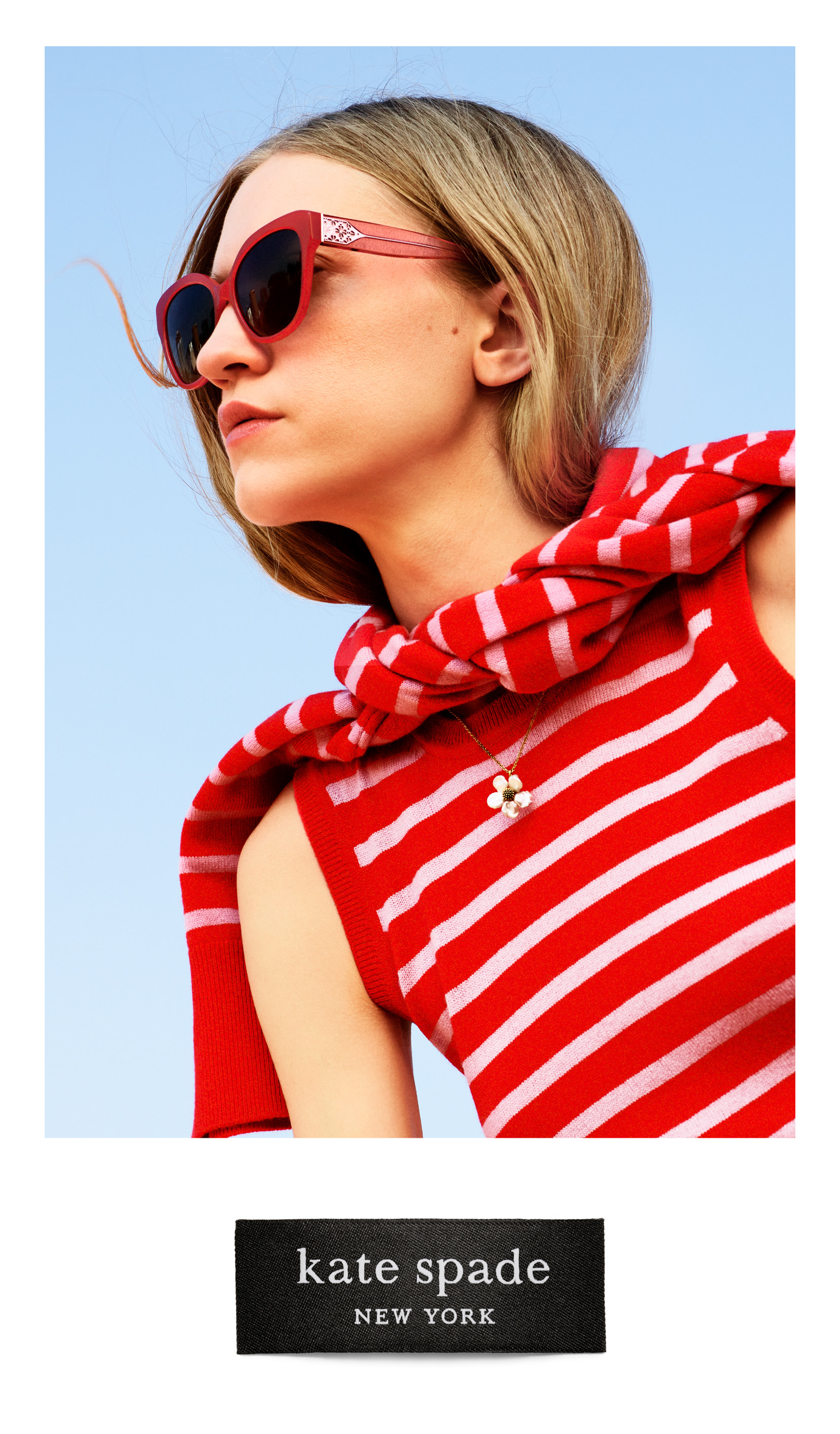 Kate Spade サングラス キャットアイ Coach 赤 ケイトスペード 小物